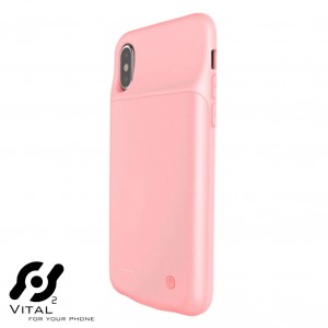 【革命性設計】OXYGEN 超薄充電手機保護殼 - 4.7" 玫瑰金色 (iPhone 5s - 8適用)